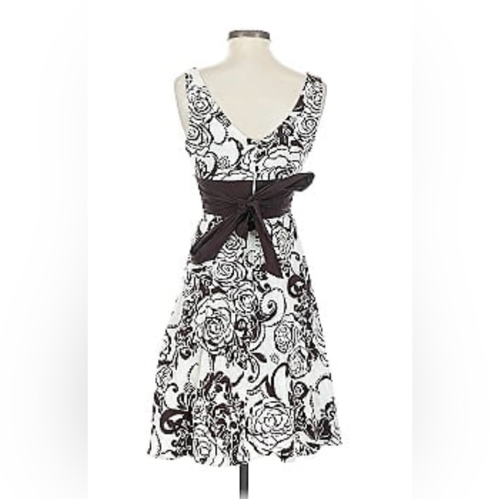 B. Smart Y2K Whimsigoth Babydoll Rose Floral Fit & Flare Midi Cocktail Dress 14 - Picture 2 of 8
